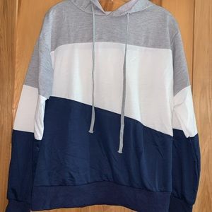 Long sleeve light weight sweatshirt